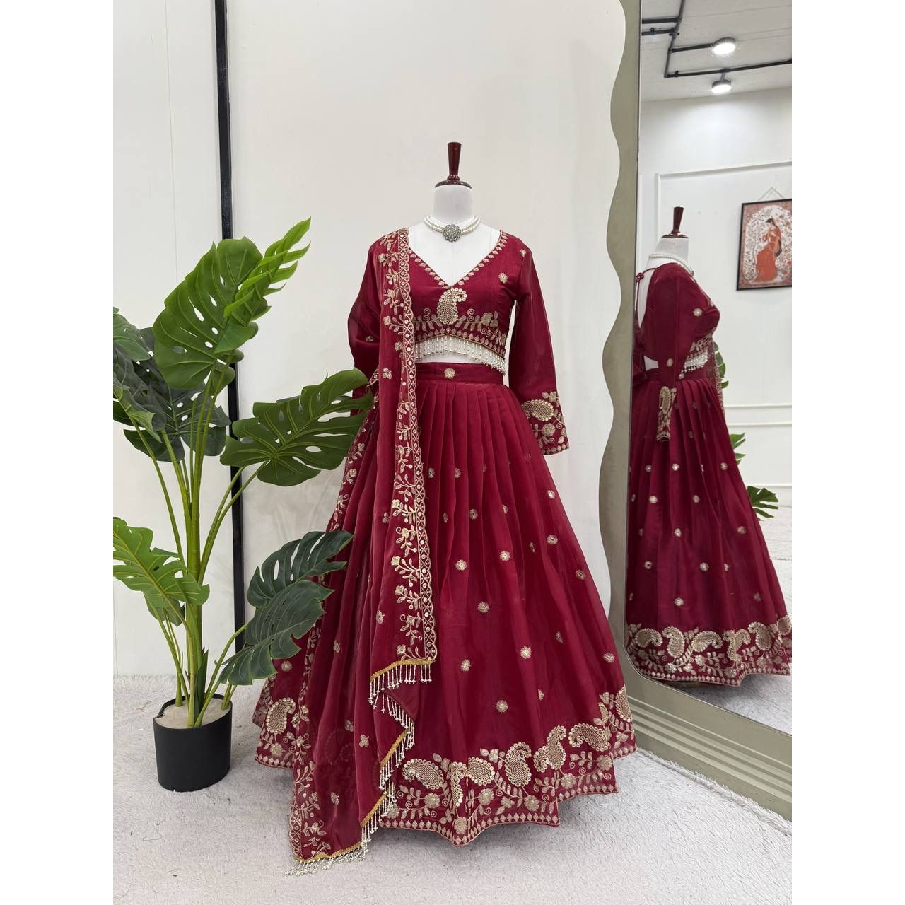 Lehenga Choli : stitched ready to wear
