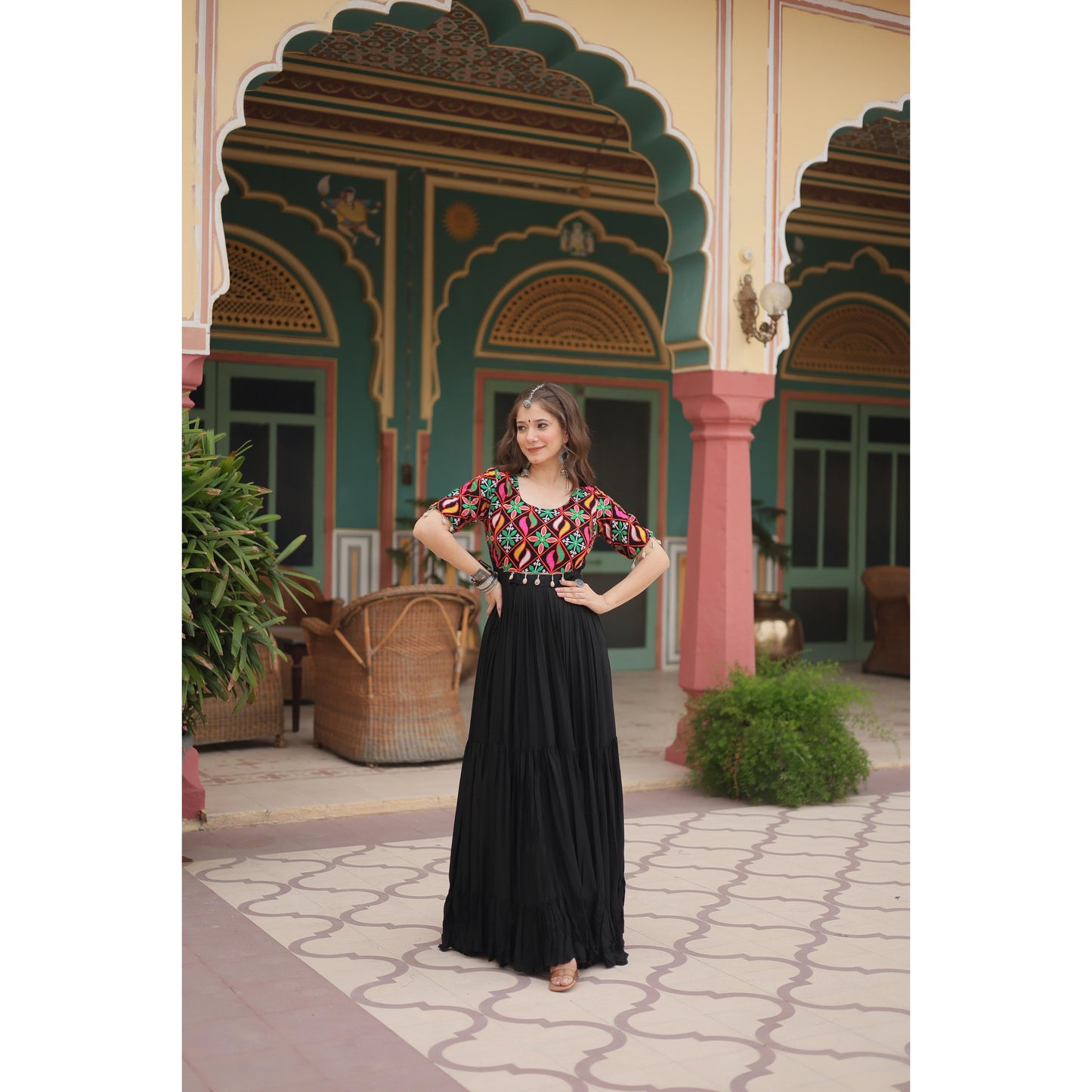 Anarkali Gown for Navaratri