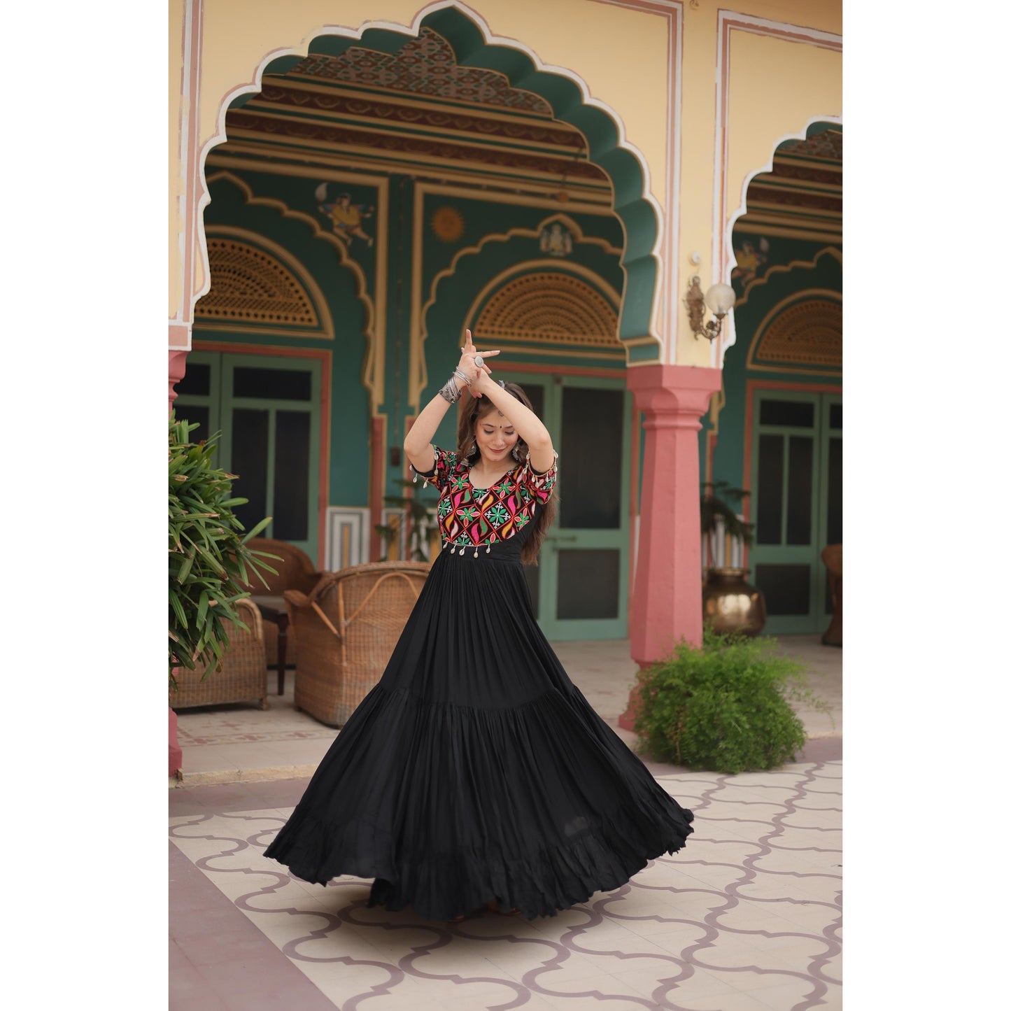 Anarkali Gown for Navaratri