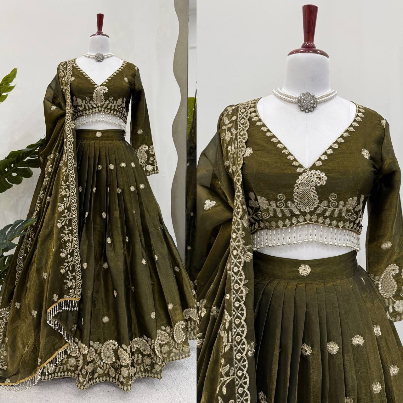 Lehenga Choli : stitched ready to wear