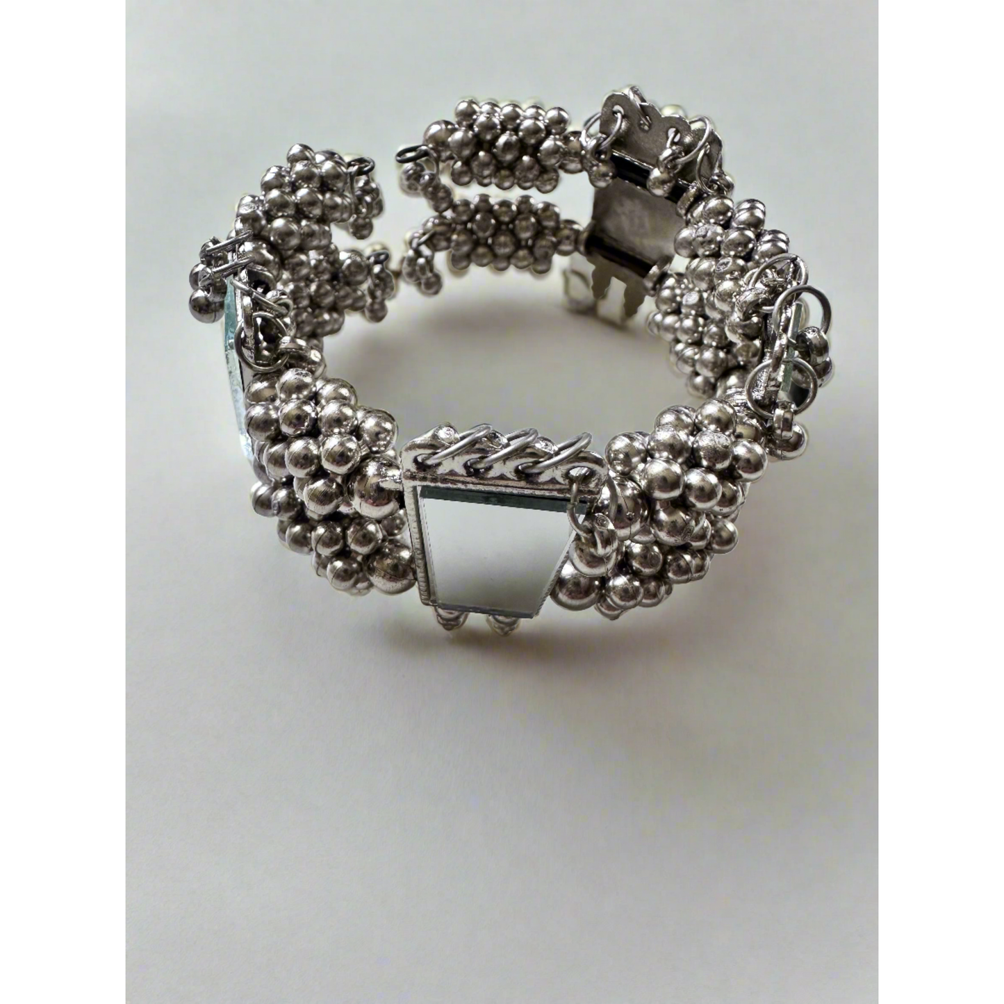 Oxidized Cuff Bracelet