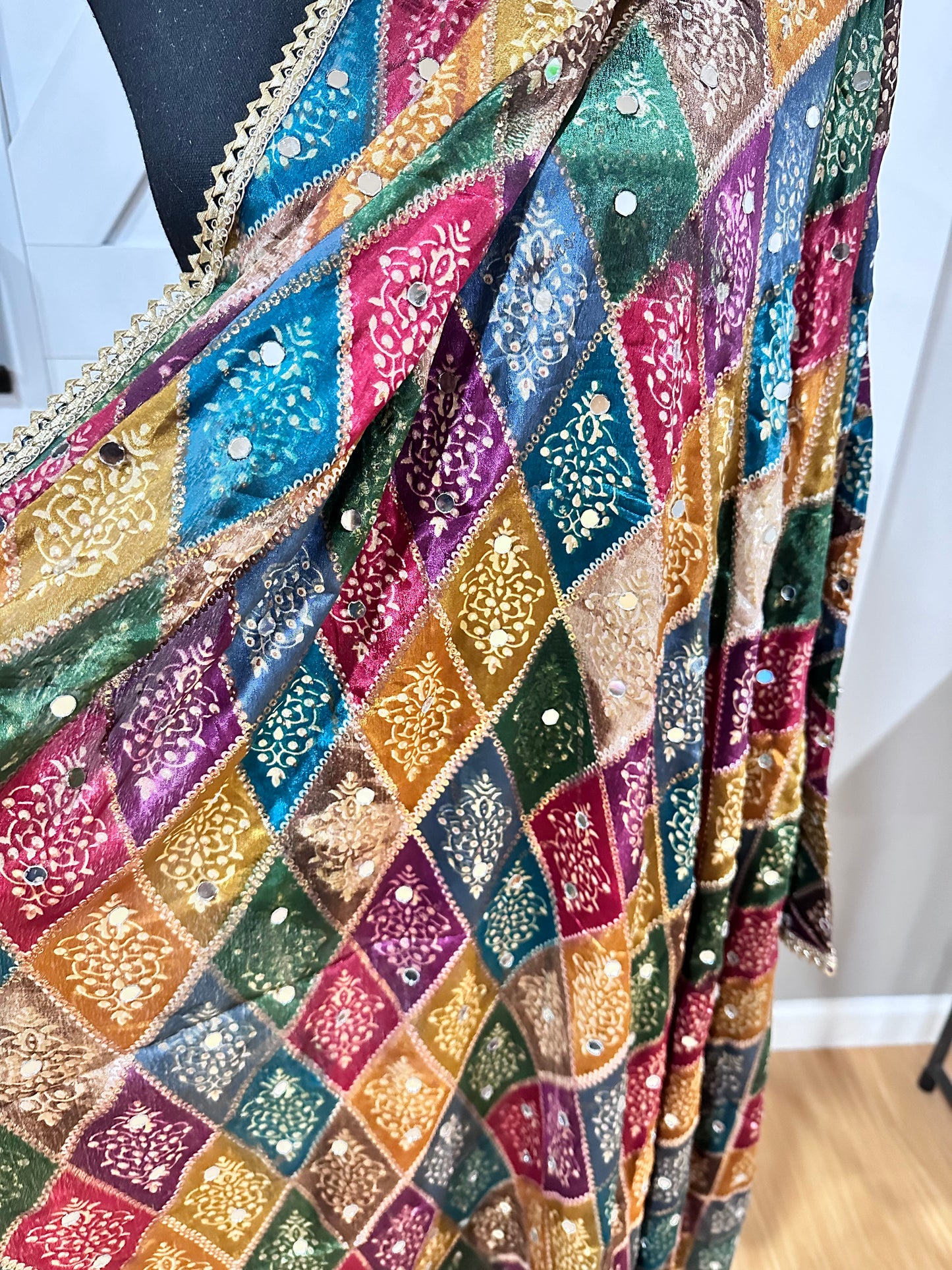 Phulkari Style Dupatta