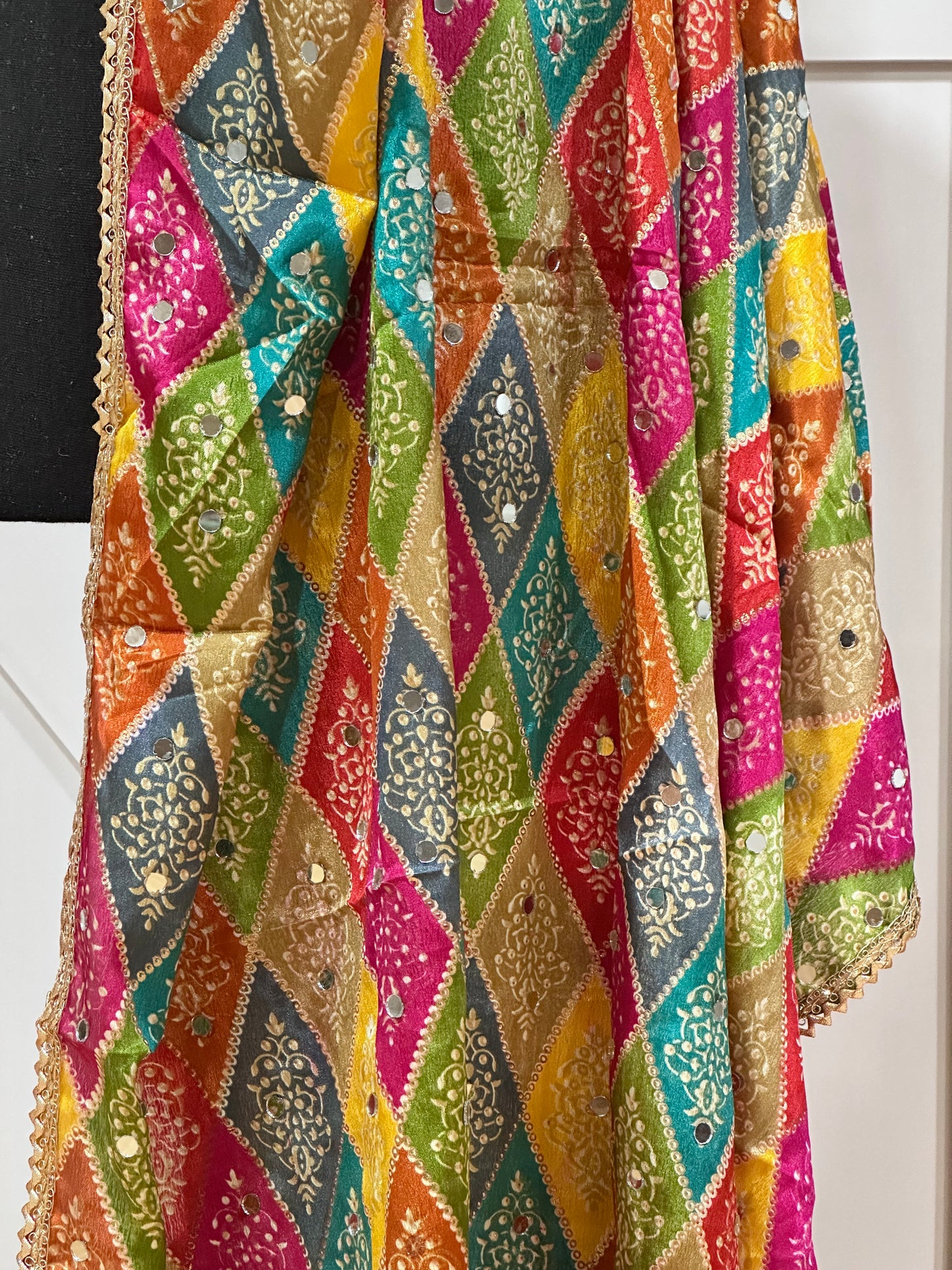 Phulkari Style Dupatta