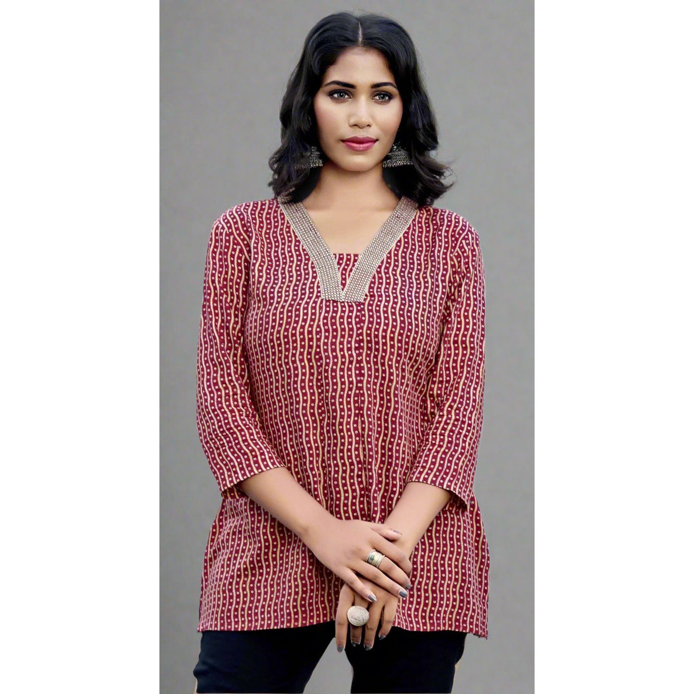 Short Kurti/Tunic Top for Women