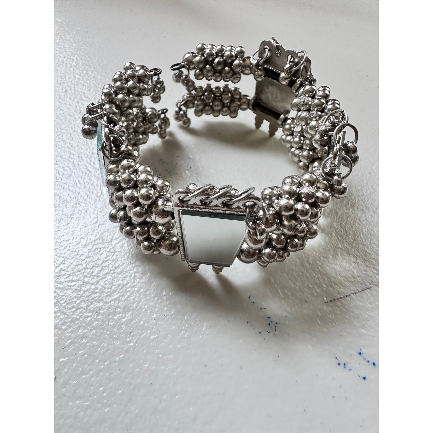 Oxidized Cuff Bracelet