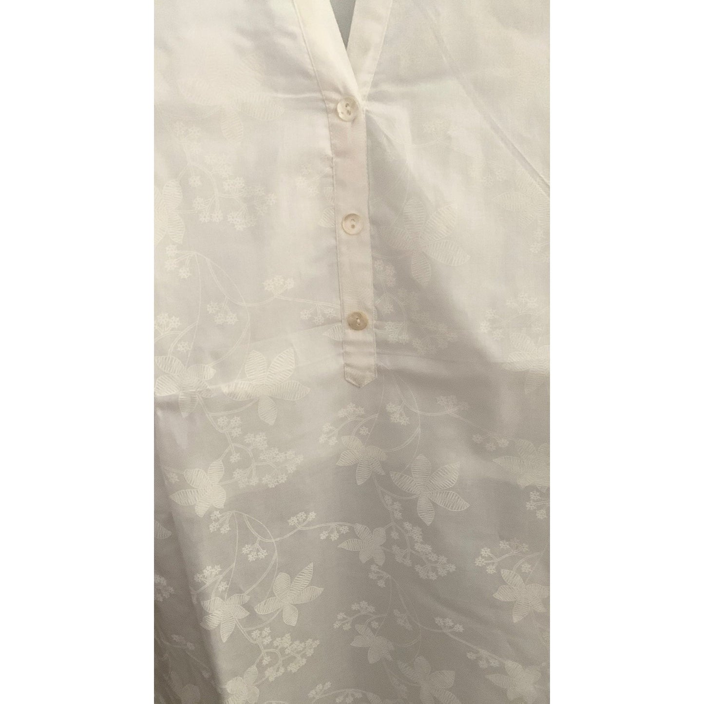 White Cotton Kurta/Kurti for Holi